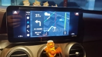 北京奔驰GLC级车机CarPlay不能全屏使用，严重影响用车体验感