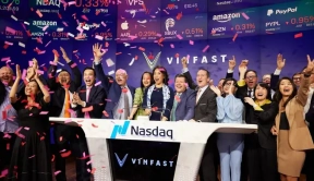 造车新势力VinFast 上市首日市值破6216亿元，碾压德系大众和宝马