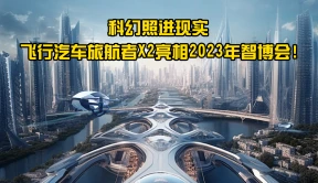 科幻照进现实，飞行汽车旅航者X2亮相2023智博会