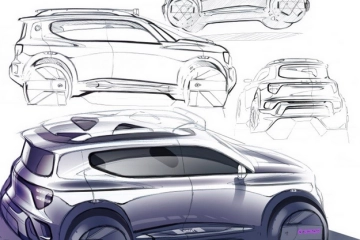 smart精灵#5概念车将于北京车展首发，新车将于下半年上市