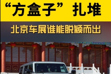 “方盒子”扎堆，北京车展谁能脱颖而出？