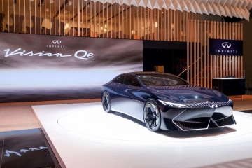 英菲尼迪Vision Qe概念车中国首秀，豪华电动新选择