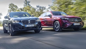 BMW X4和梅赛德斯-奔驰GLC Coupé