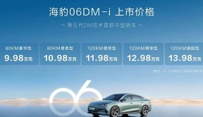 比亚迪海豹06 DM-i上市！共5款车型可选，起售价不足10万元