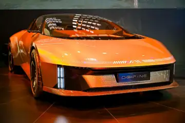 江汽集团DE-FINE概念车，璀璨亮相车展，引领智能出行新时代