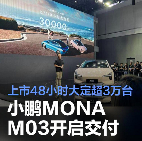 小鹏MONA M03订单数